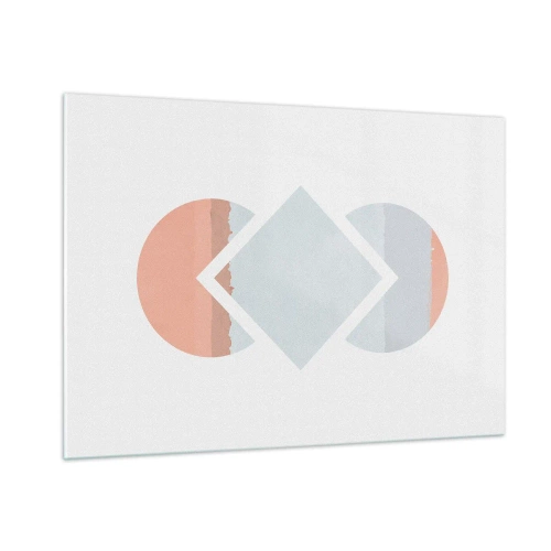 Billede på glas - Situationen er klar - 100x70 cm