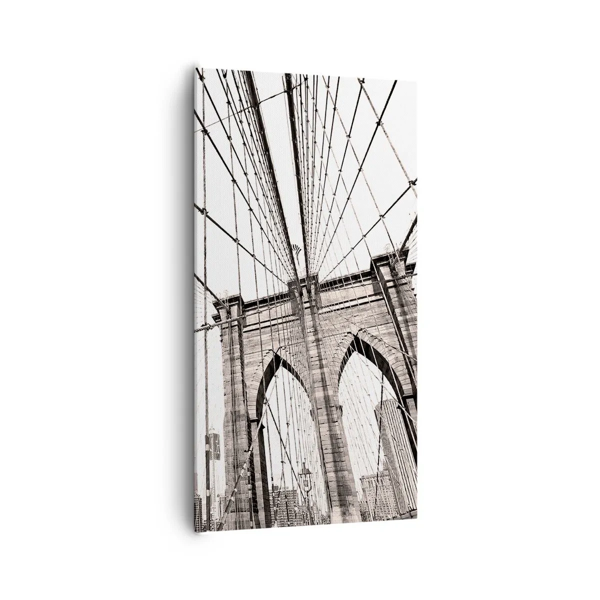 Lærredstryk - Billede på lærred - Katedralen i New York - 65x120 cm