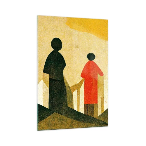 Billede på glas - Stadig langt væk - 70x100 cm