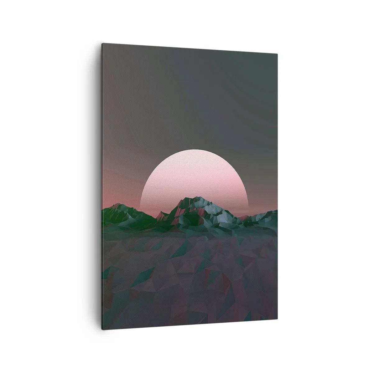 Lærredstryk - Billede på lærred - I en nabogalakse - 70x100 cm