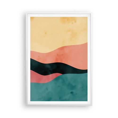 Plakat i hvid ramme - Kompatibel manglende overholdelse - 70x100 cm