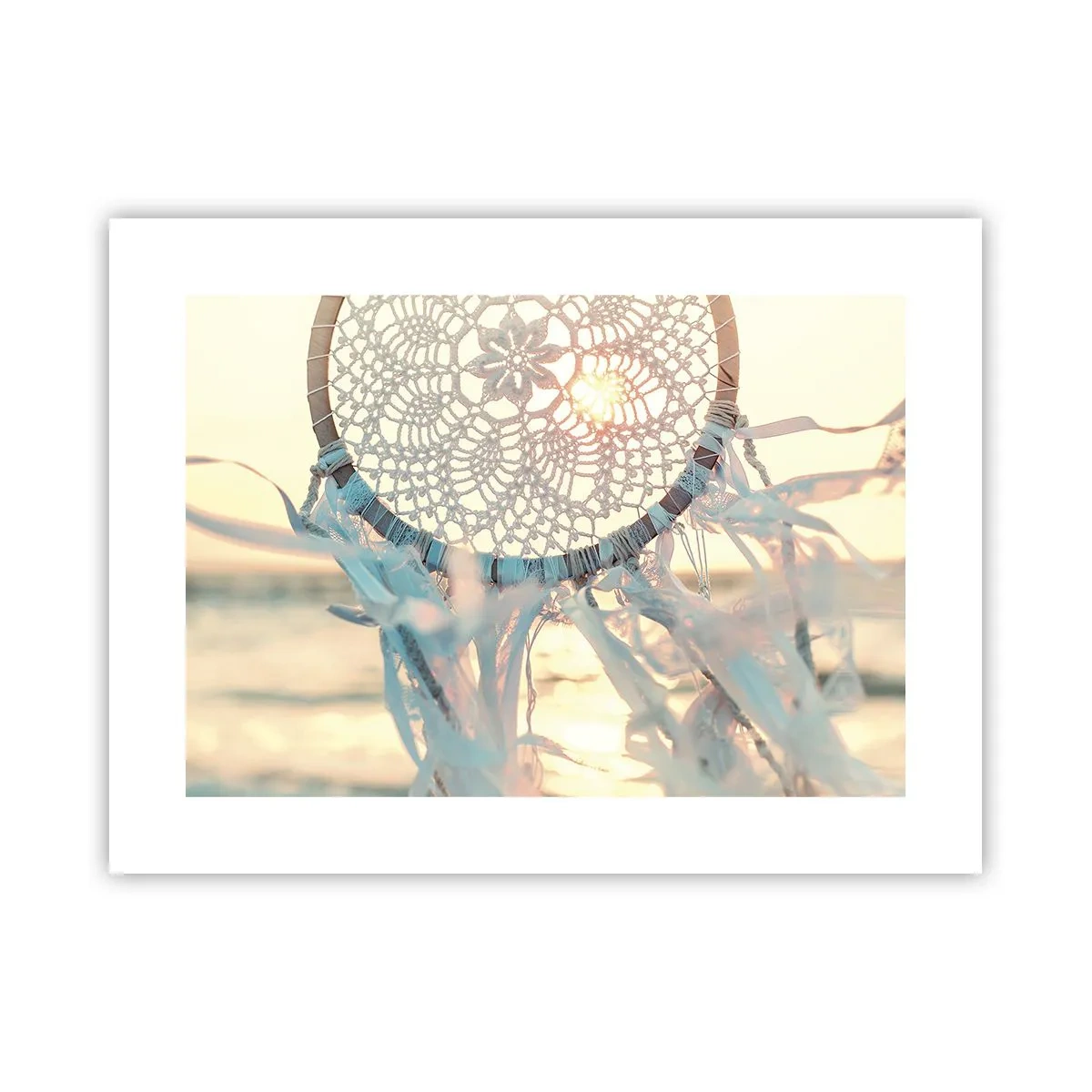 Plakat - Totem med blonder - 40x30 cm
