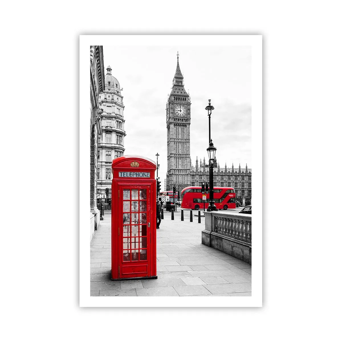 Plakat - Uden tvivl, London - 61x91 cm