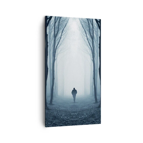 Lærredstryk - Billede på lærred - Og alt sammen ganske enkelt - 45x80 cm