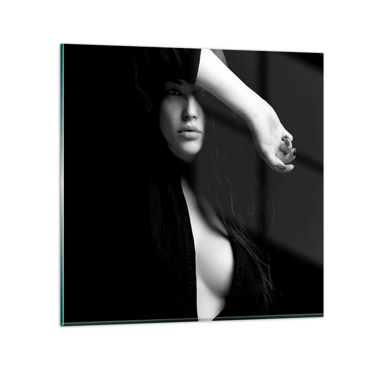 Billede på glas - Forførelsens skole - 70x70 cm