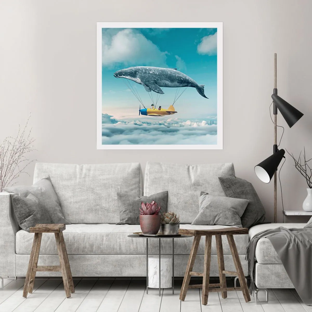 Plakat - Hvorfor ikke? - 30x30 cm