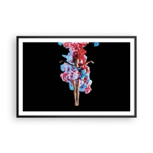 Plakat i sort ramme - I fuld blomstring - 91x61 cm