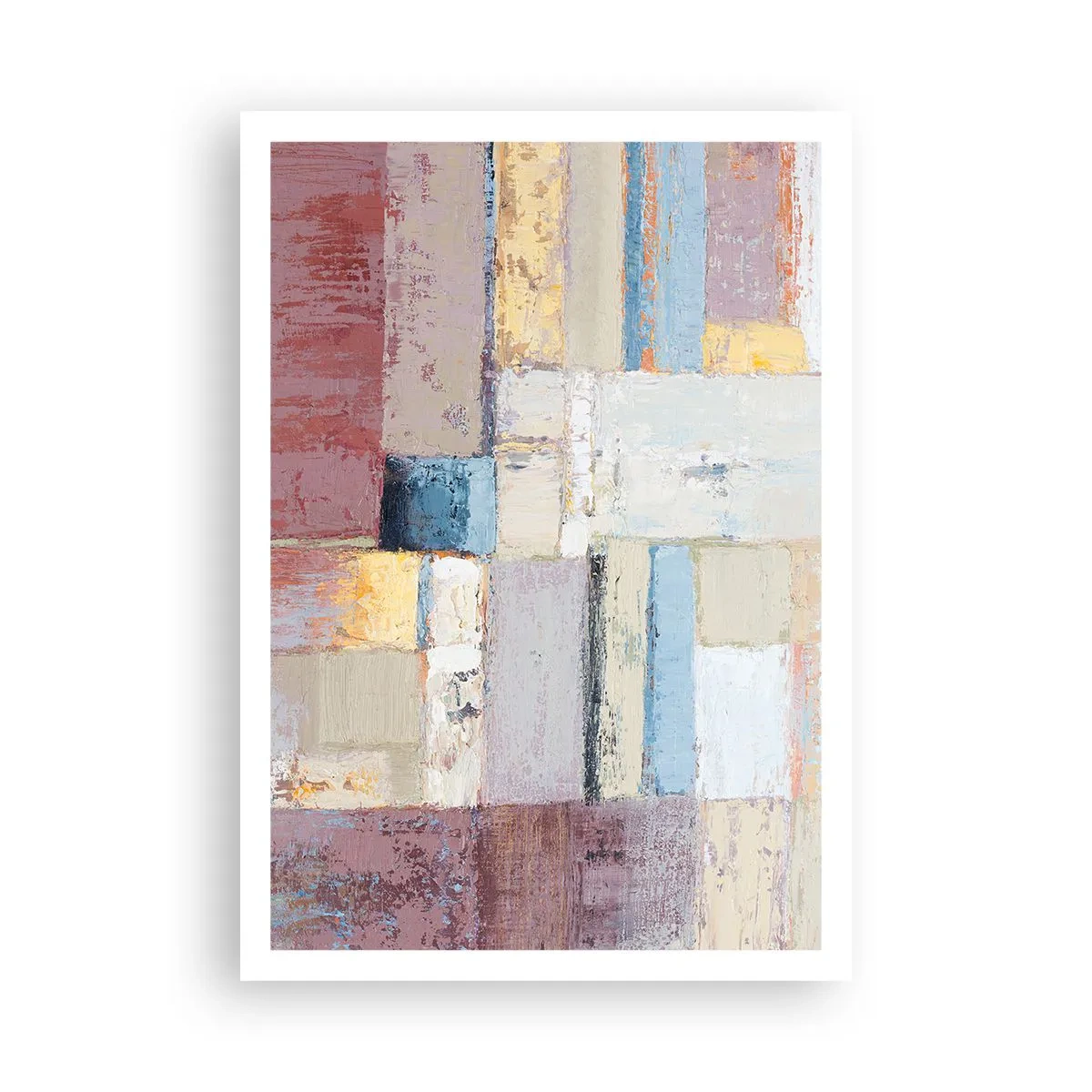 Plakat - Geometriens ro - 70x100 cm