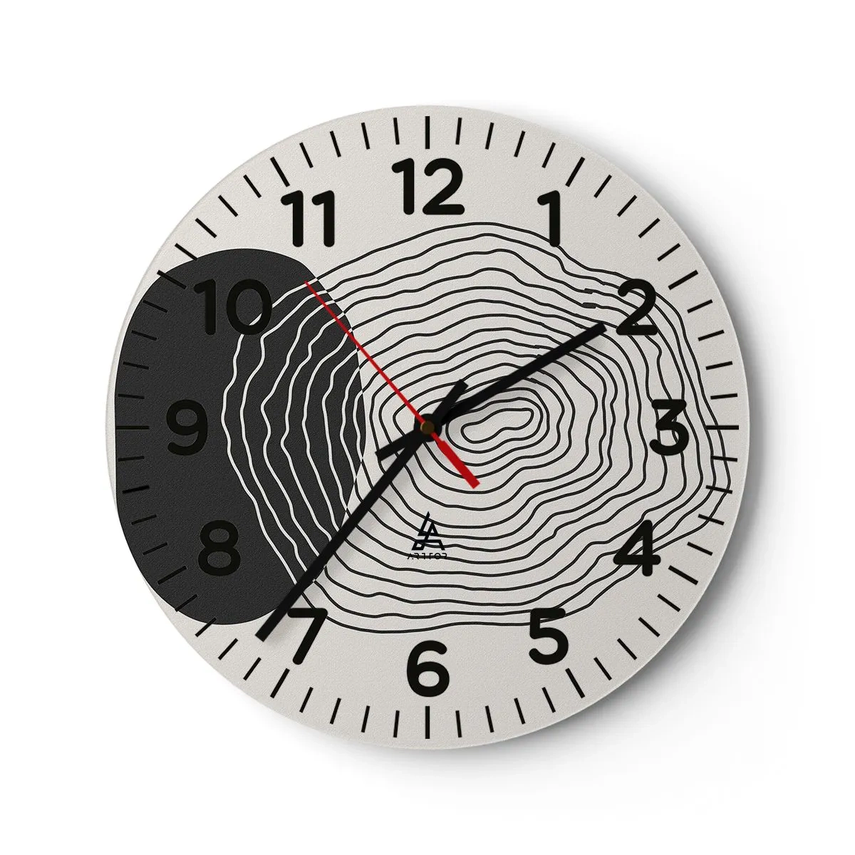 Vægur, Uret - Varighed og vibration - 30x30 cm