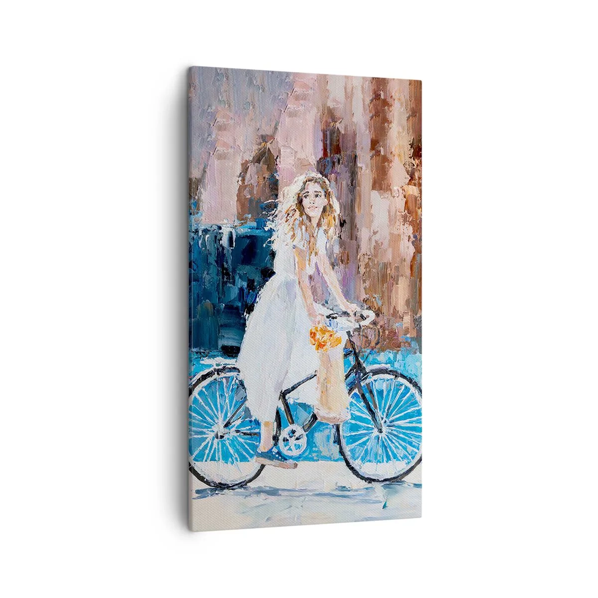 Lærredstryk - Billede på lærred - Glæde om morgenen - 45x80 cm