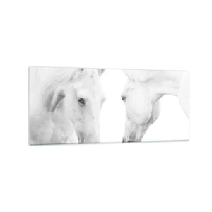 Billede på glas - Er dette venskab...? - 120x50 cm