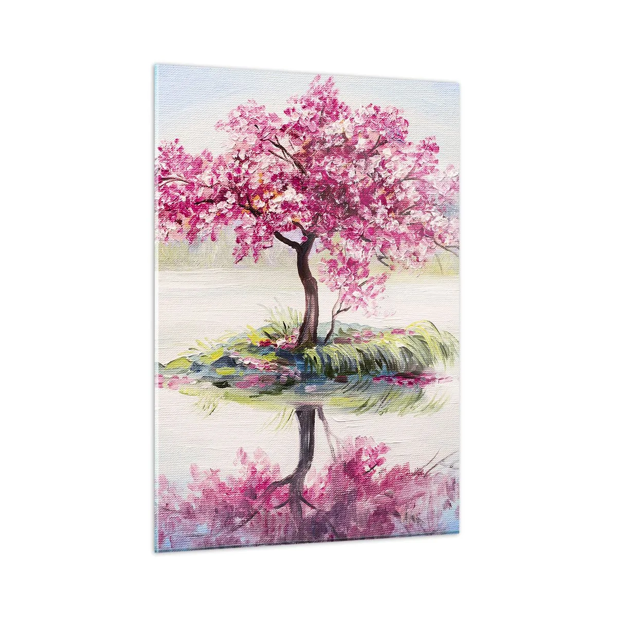 Billede på glas - Forårsfestival - 50x70 cm