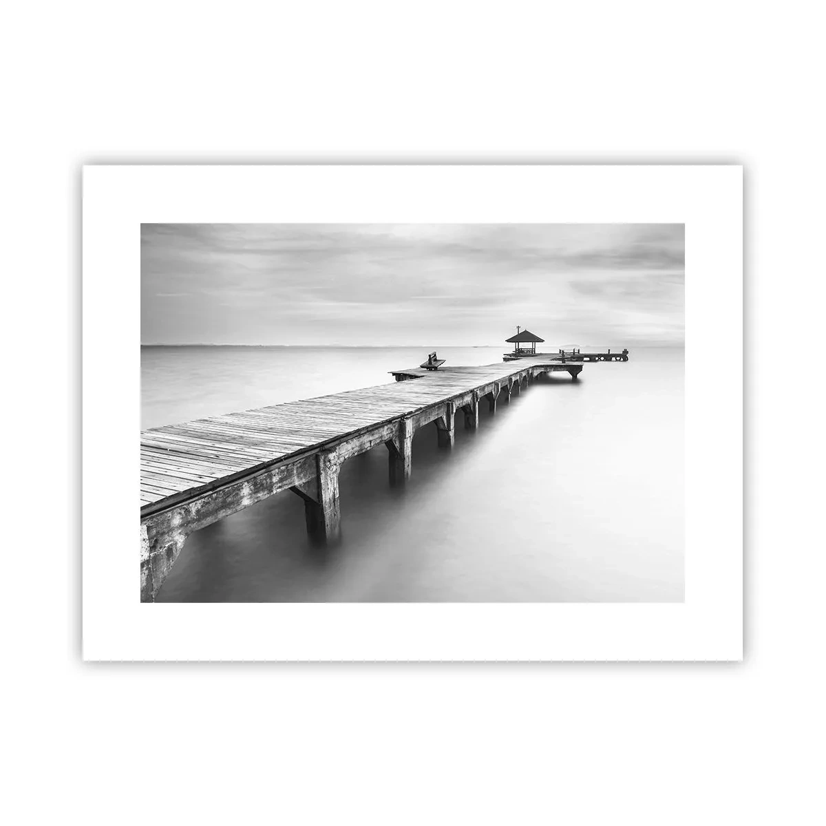 Plakat - Ind i det fjerne - 40x30 cm