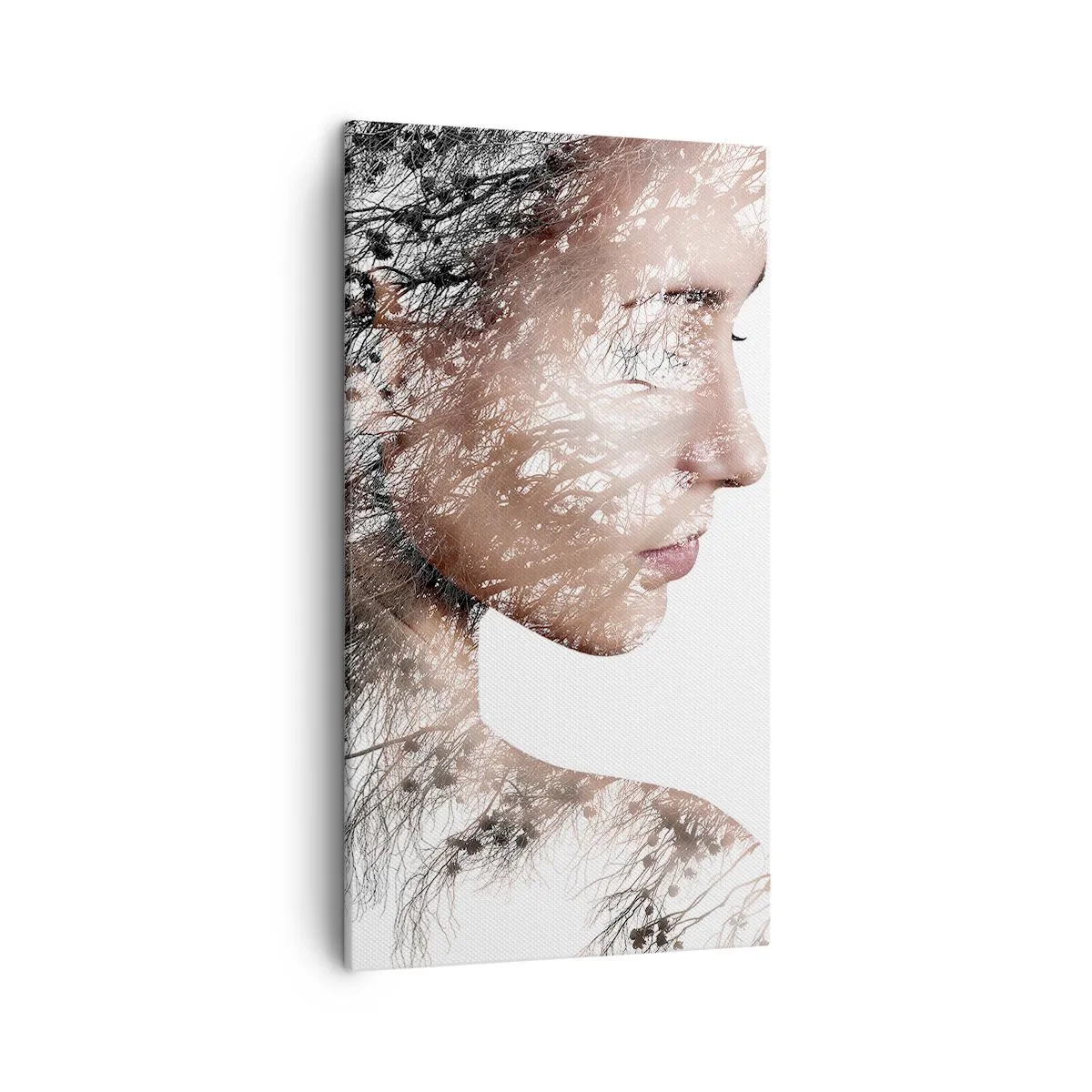Lærredstryk - Billede på lærred - Skovens ånd - 45x80 cm