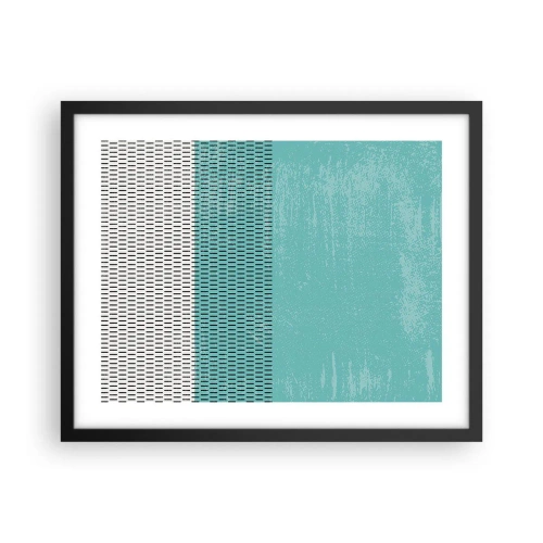 Plakat i sort ramme - Balanceret sammensætning - 50x40 cm