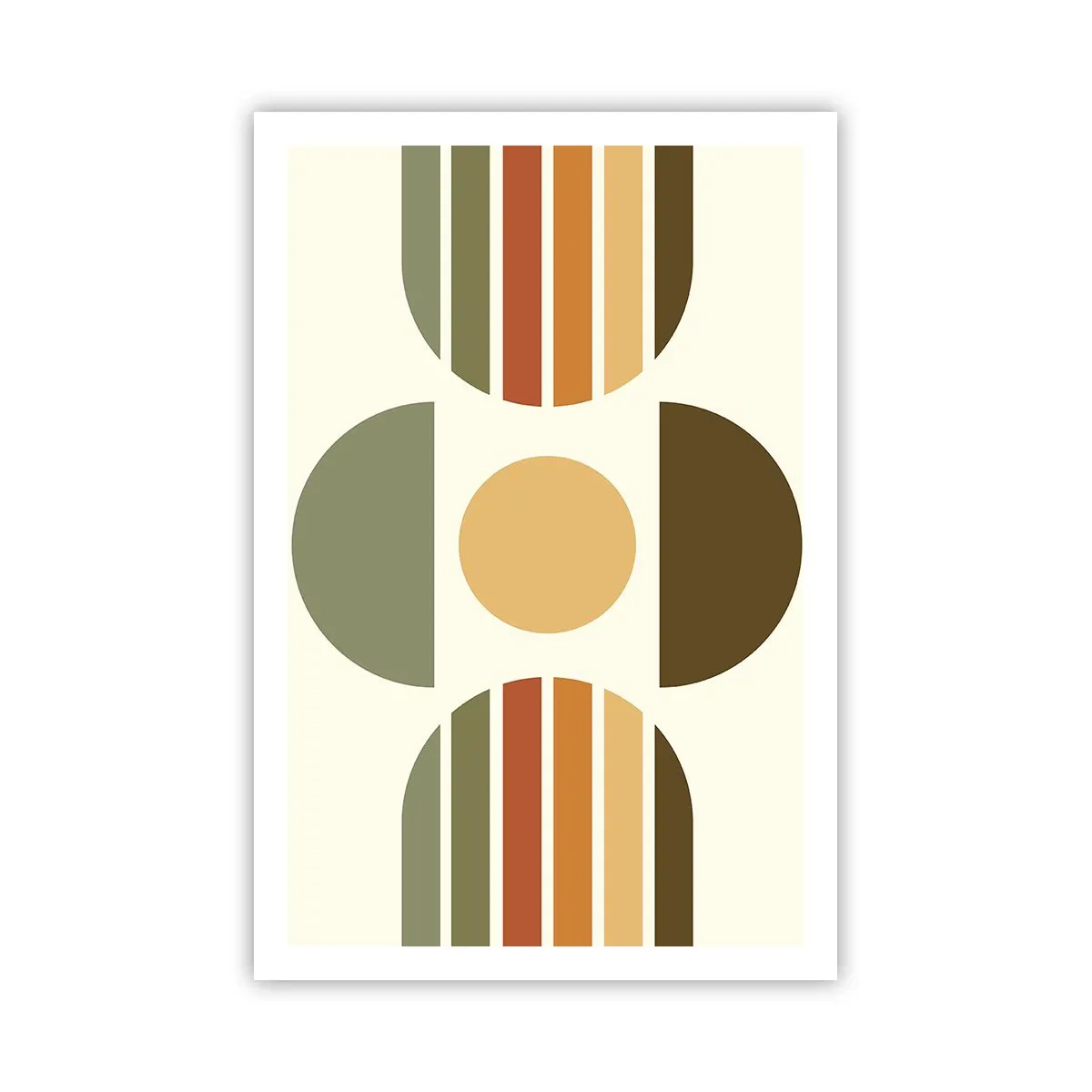 Plakat - I jordfarver - 61x91 cm