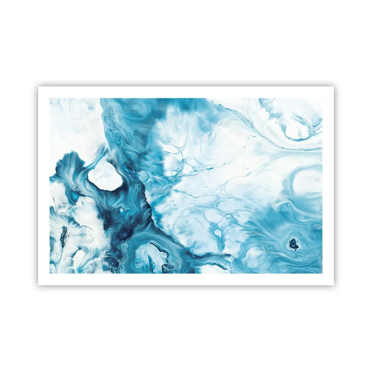 Plakat - Blå koncert - 91x61 cm
