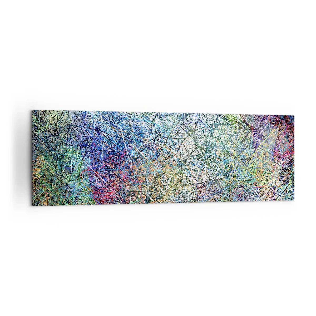 Lærredstryk - Billede på lærred - Så enkelt er det ikke - 160x50 cm