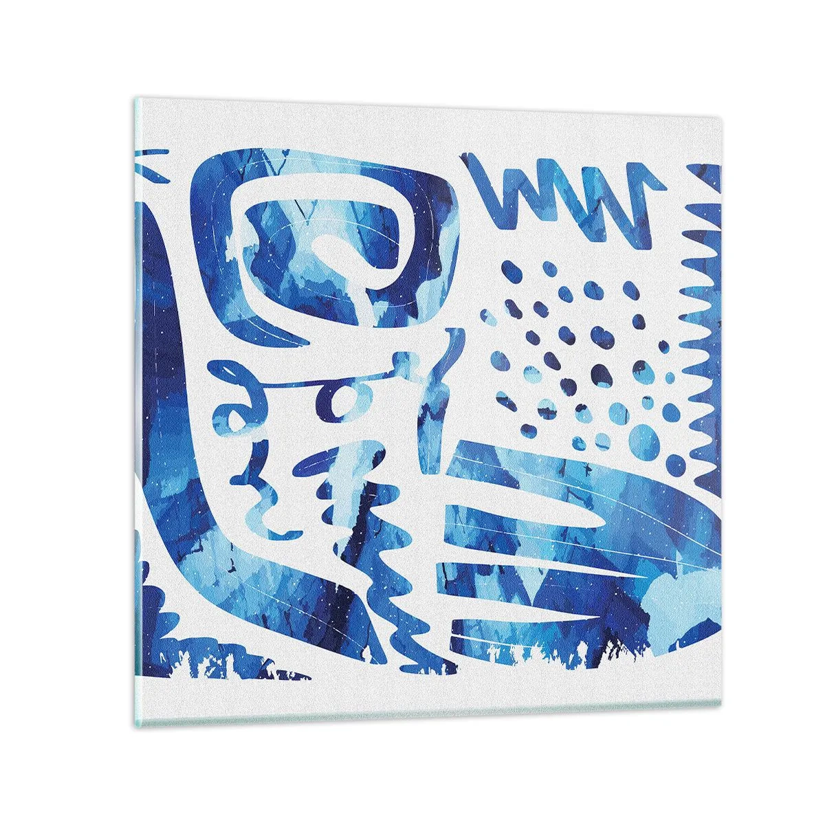 Billede på glas - Tilbage til rødderne - 30x30 cm
