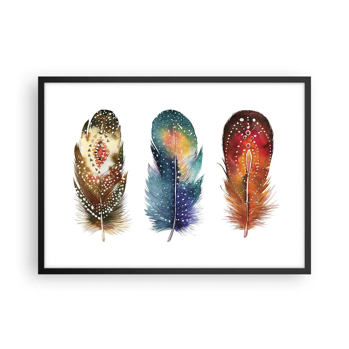 Plakat i sort ramme - Ritualer, ordinancer, mysterier - 70x50 cm