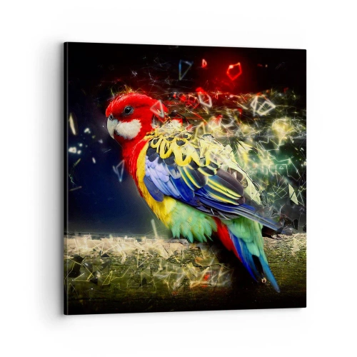 Lærredstryk - Billede på lærred - Budbringeren af udstråling - 70x70 cm