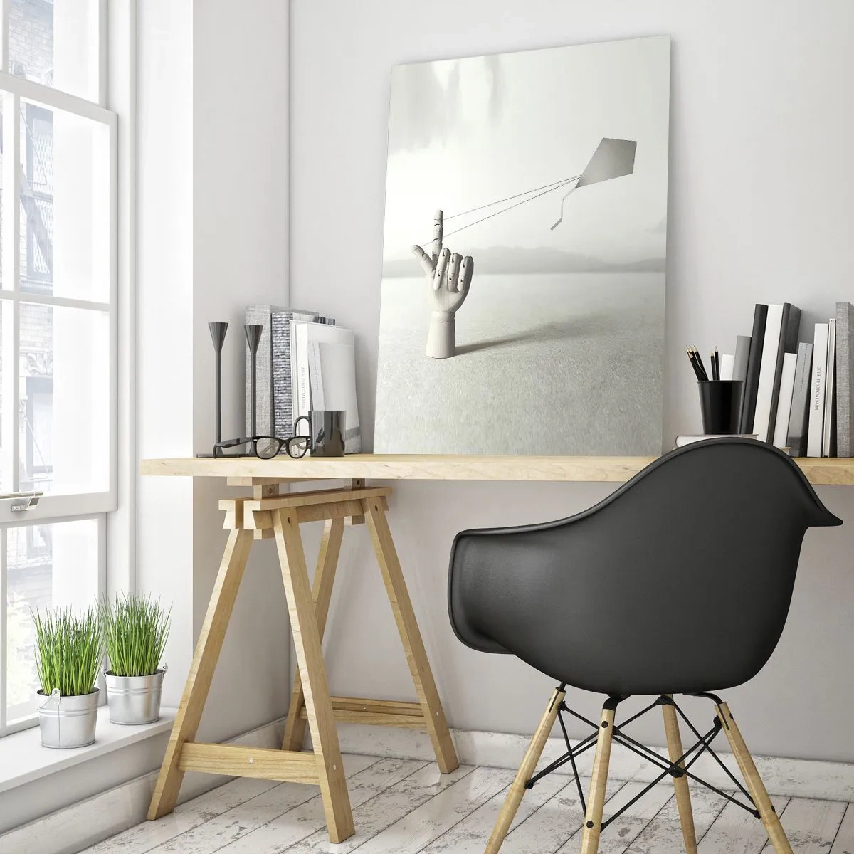 Billede på glas - Styrkeprøve - 50x70 cm