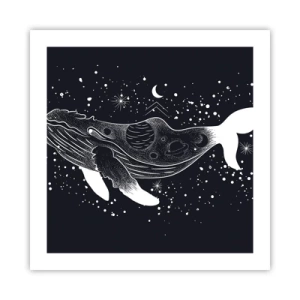 Plakat - I universets ocean - 50x50 cm