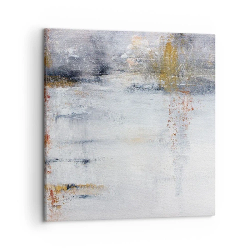 Lærredstryk - Billede på lærred - Bag lufttæppet - 50x50 cm