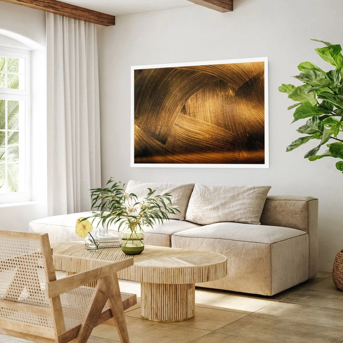 Plakat - I den gyldne labyrint - 70x50 cm