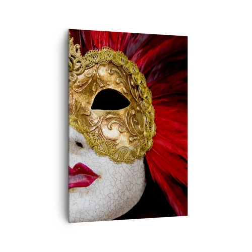 Lærredstryk - Billede på lærred - Løftet om et karnevalseventyr - 70x100 cm