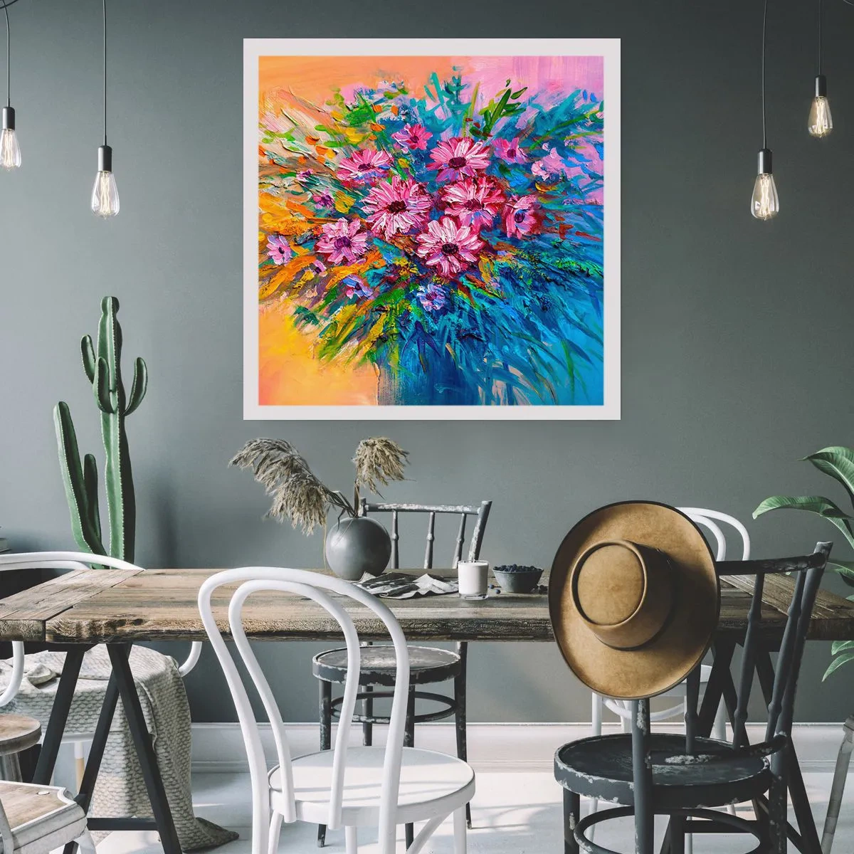 Plakat - Livets energi - 30x30 cm