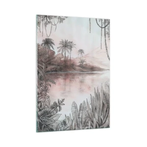 Billede på glas - En opdagelsesrejsendes dagbog fra det 19. århundrede - 50x70 cm