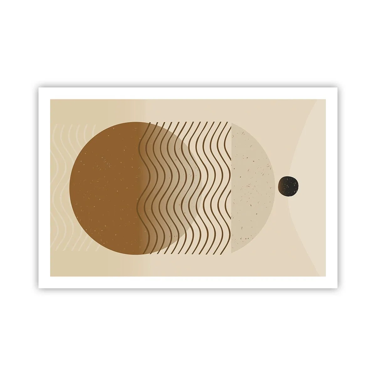 Plakat - Om geometriske figurers oprindelse - 91x61 cm