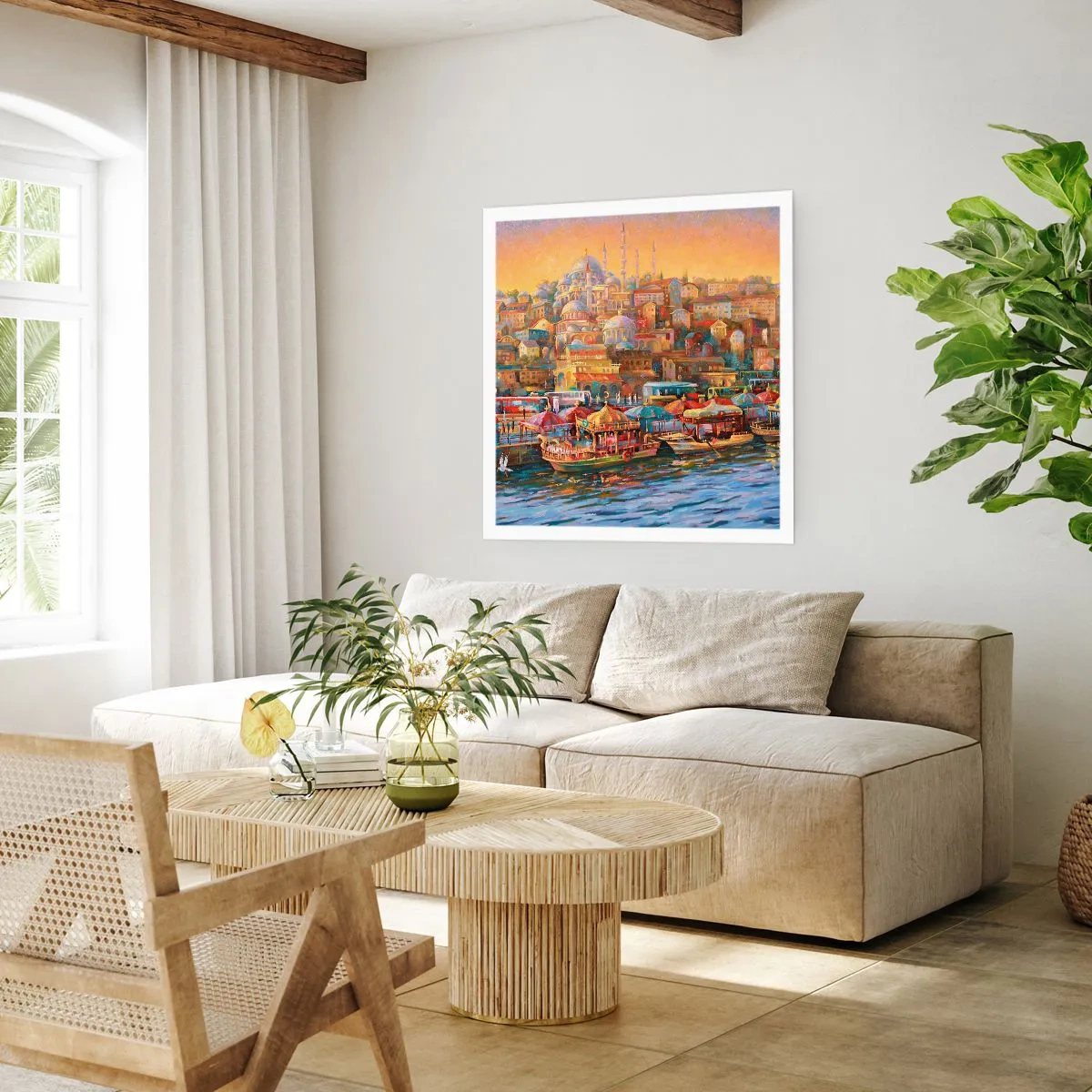 Plakat - En historie fra Istanbul - 30x30 cm