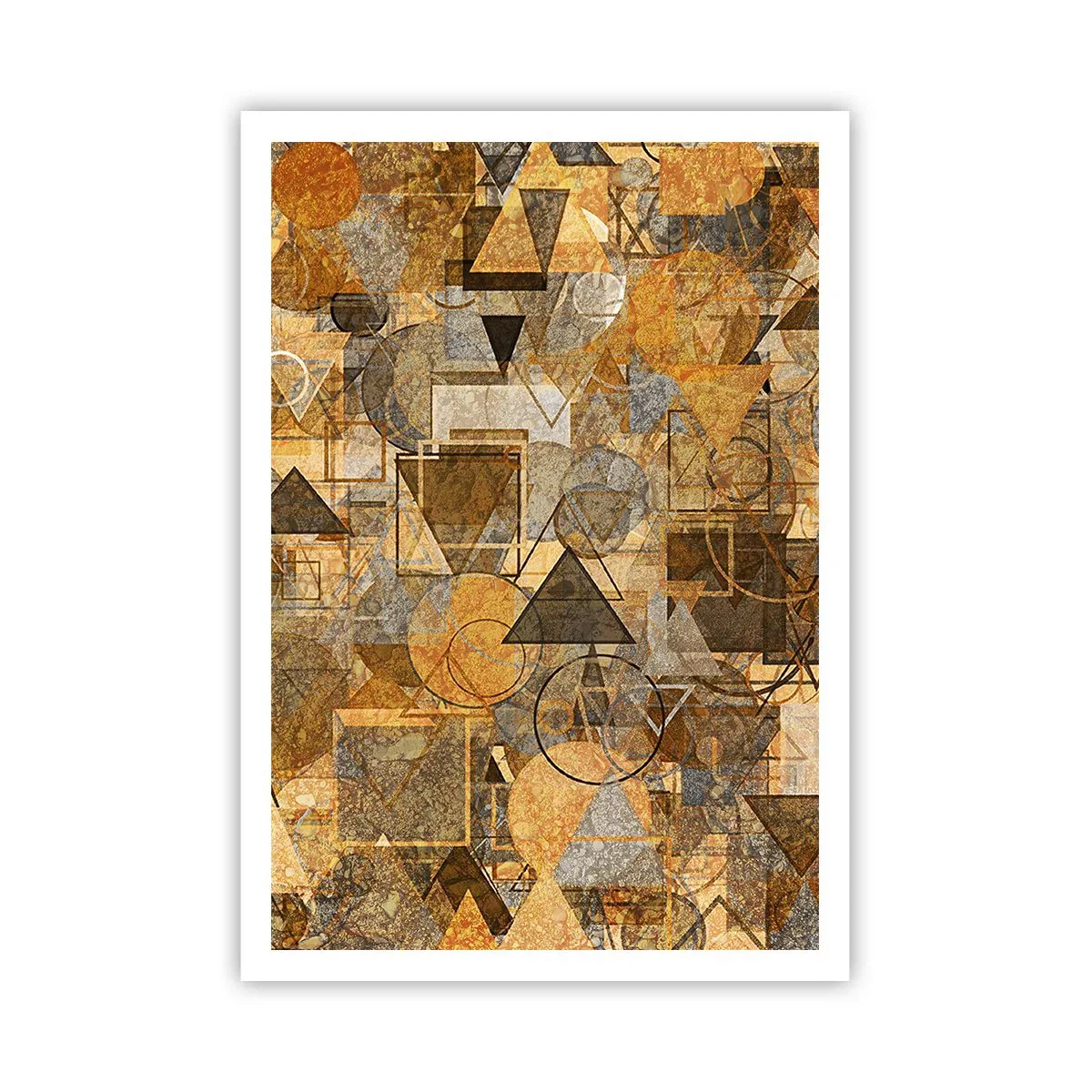 Plakat - Verden i form - 70x100 cm