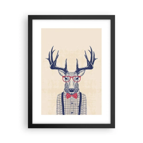 Plakat i sort ramme - Et underholdende ekstravaganza - 30x40 cm