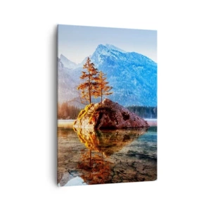 Lærredstryk - Billede på lærred - Naturen i et nyt lys - 70x100 cm