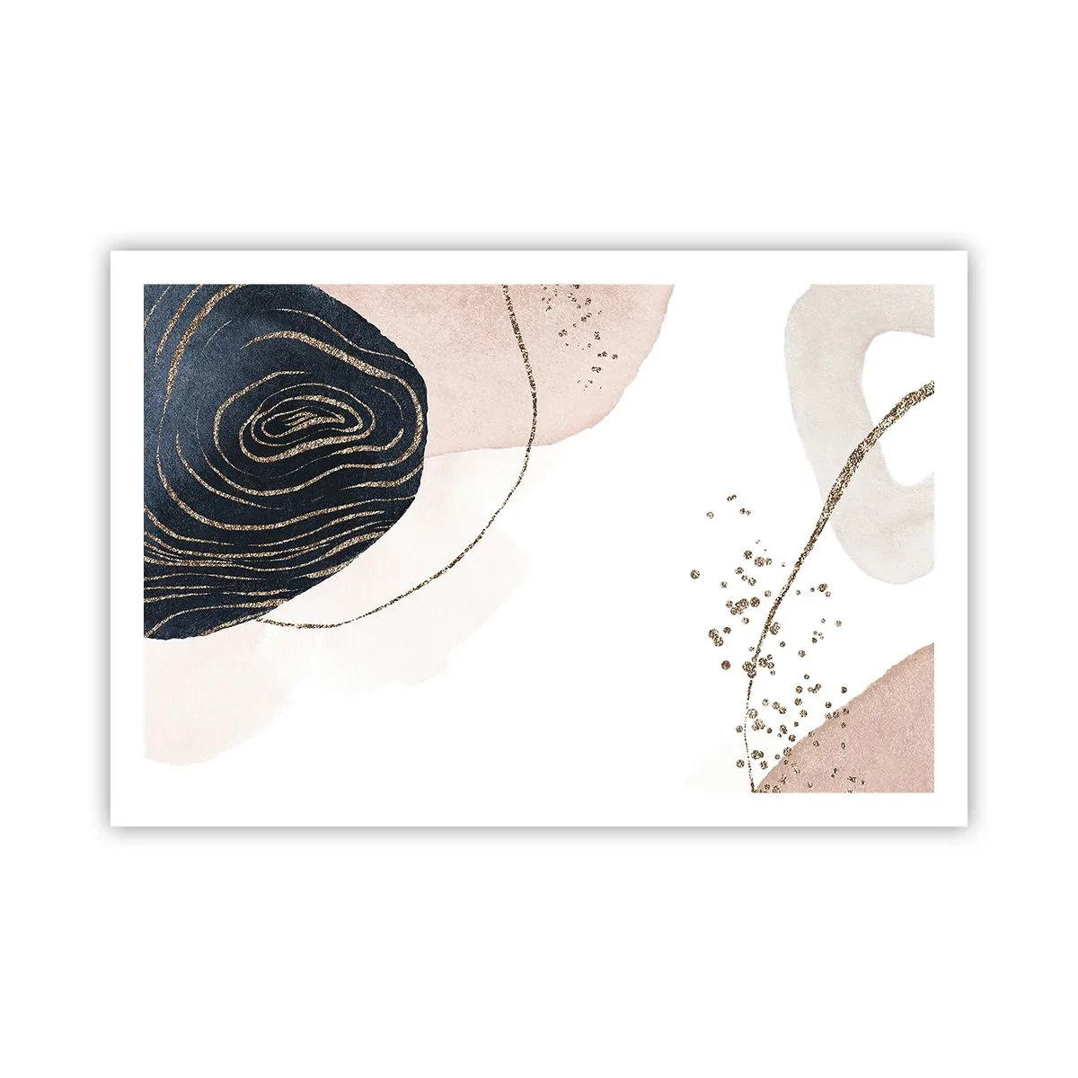 Plakat - Alt flyder - 91x61 cm