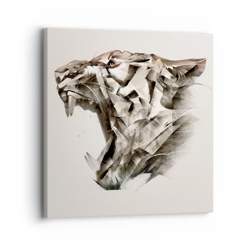 Lærredstryk - Billede på lærred - Du ved allerede, hvem der har ansvaret - 30x30 cm