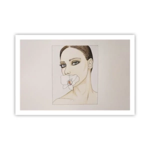 Plakat - Et symbol på elegance og skønhed - 91x61 cm