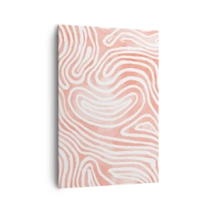 Lærredstryk - Billede på lærred - I en labyrint af koraller - 70x100 cm