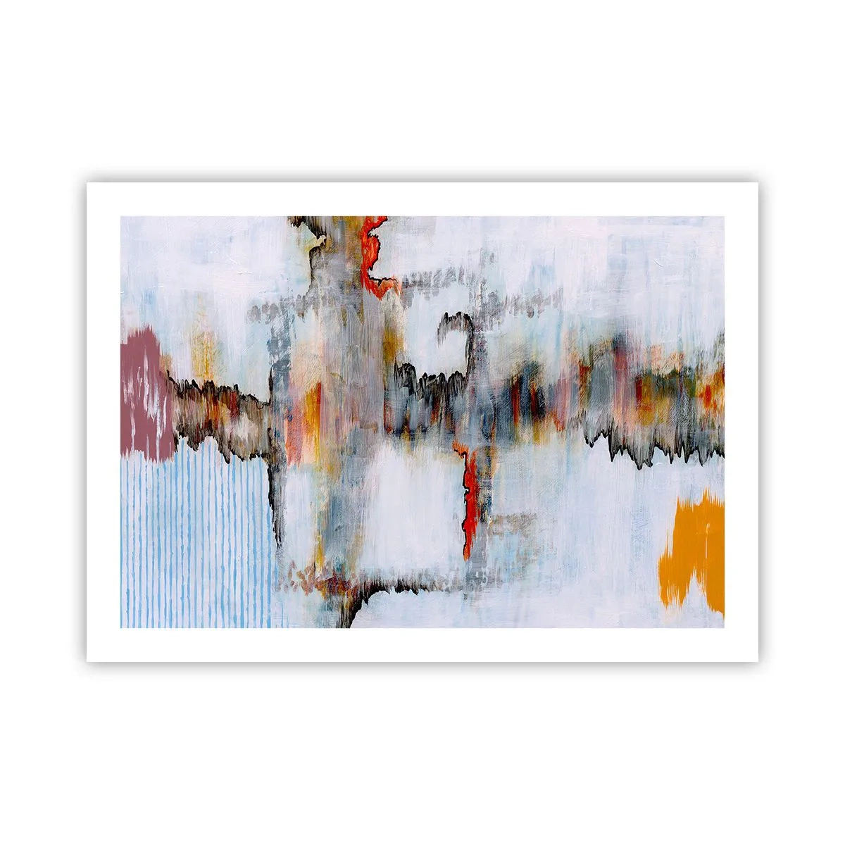 Plakat - En pind på vandet - 70x50 cm