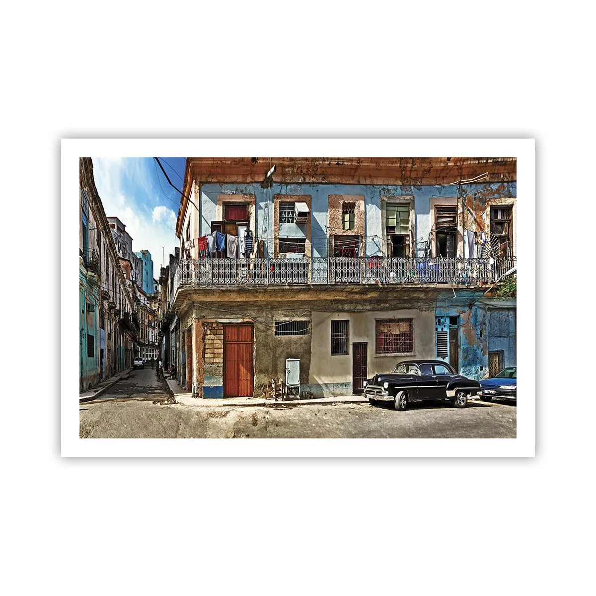 Plakat - Havana stemning - 91x61 cm