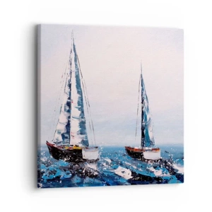 Lærredstryk - Billede på lærred - Vindens broderskab - 30x30 cm