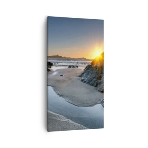 Lærredstryk - Billede på lærred - Uberørt af menneskehånd - 55x100 cm