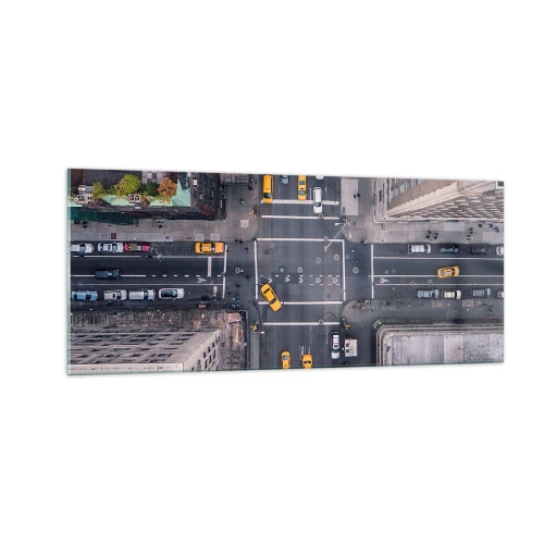 Billede på glas - Et enkelt valg - 100x40 cm