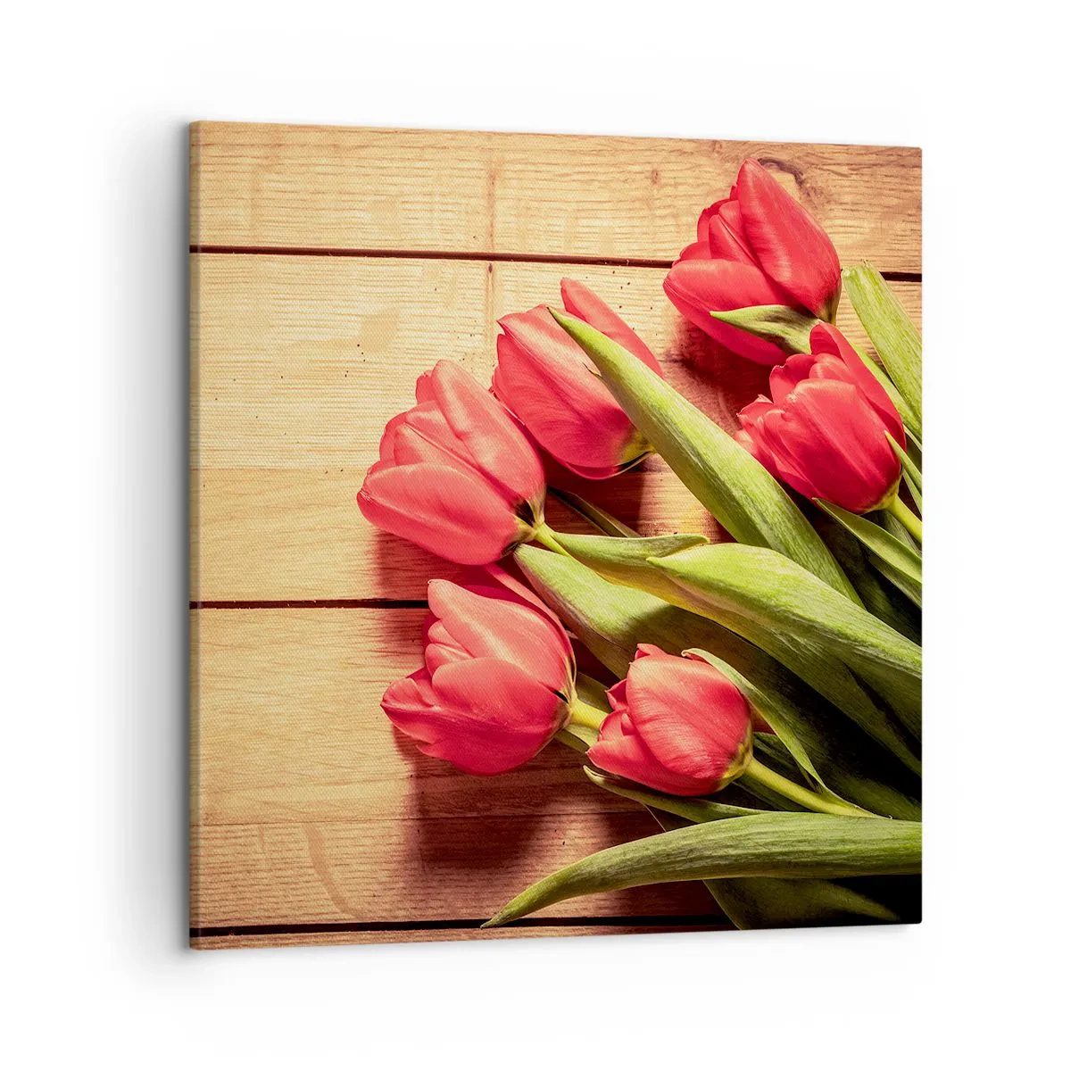 Lærredstryk - Billede på lærred - Forårets tilståelse - 50x50 cm