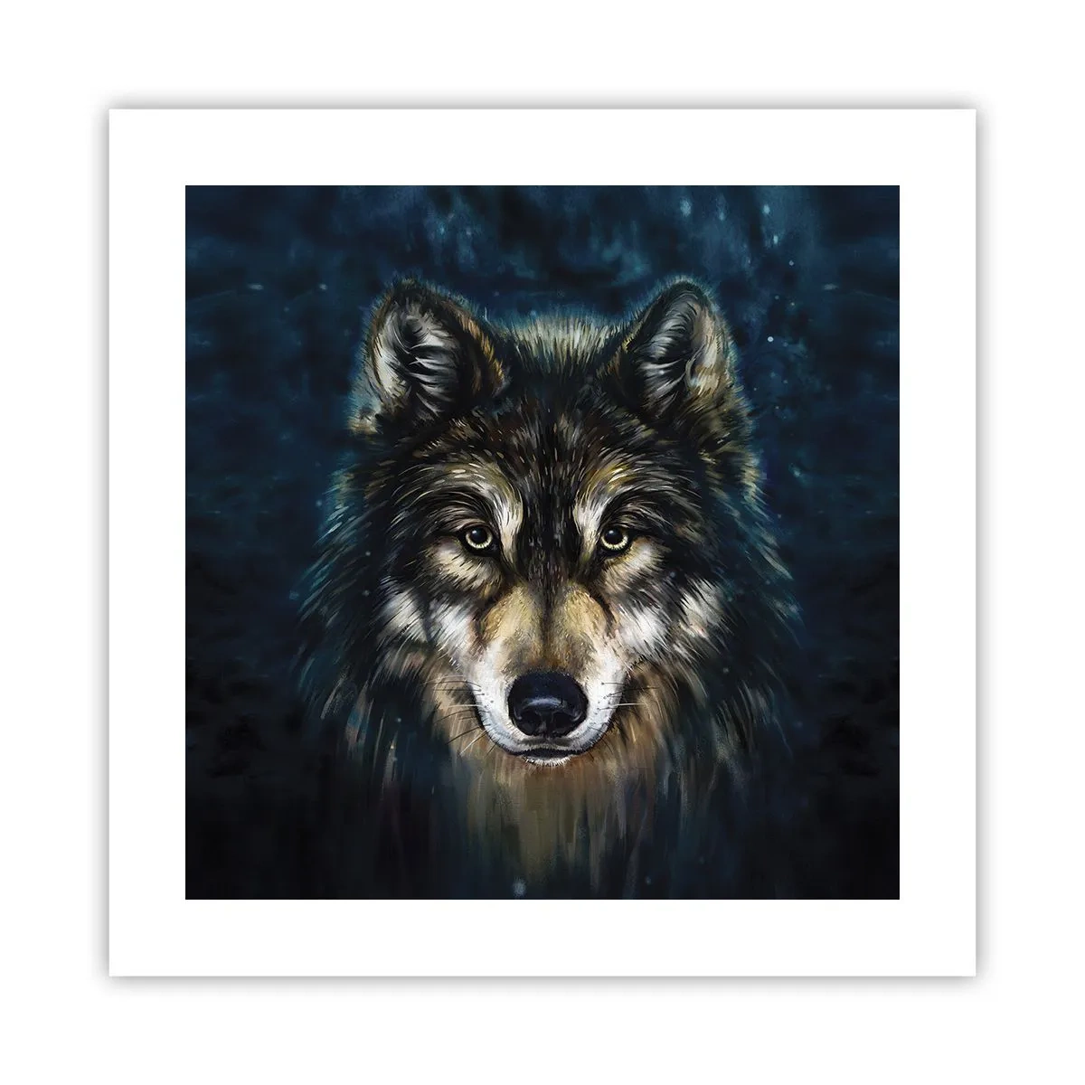 Plakat - Alfa? Og omega - 40x40 cm