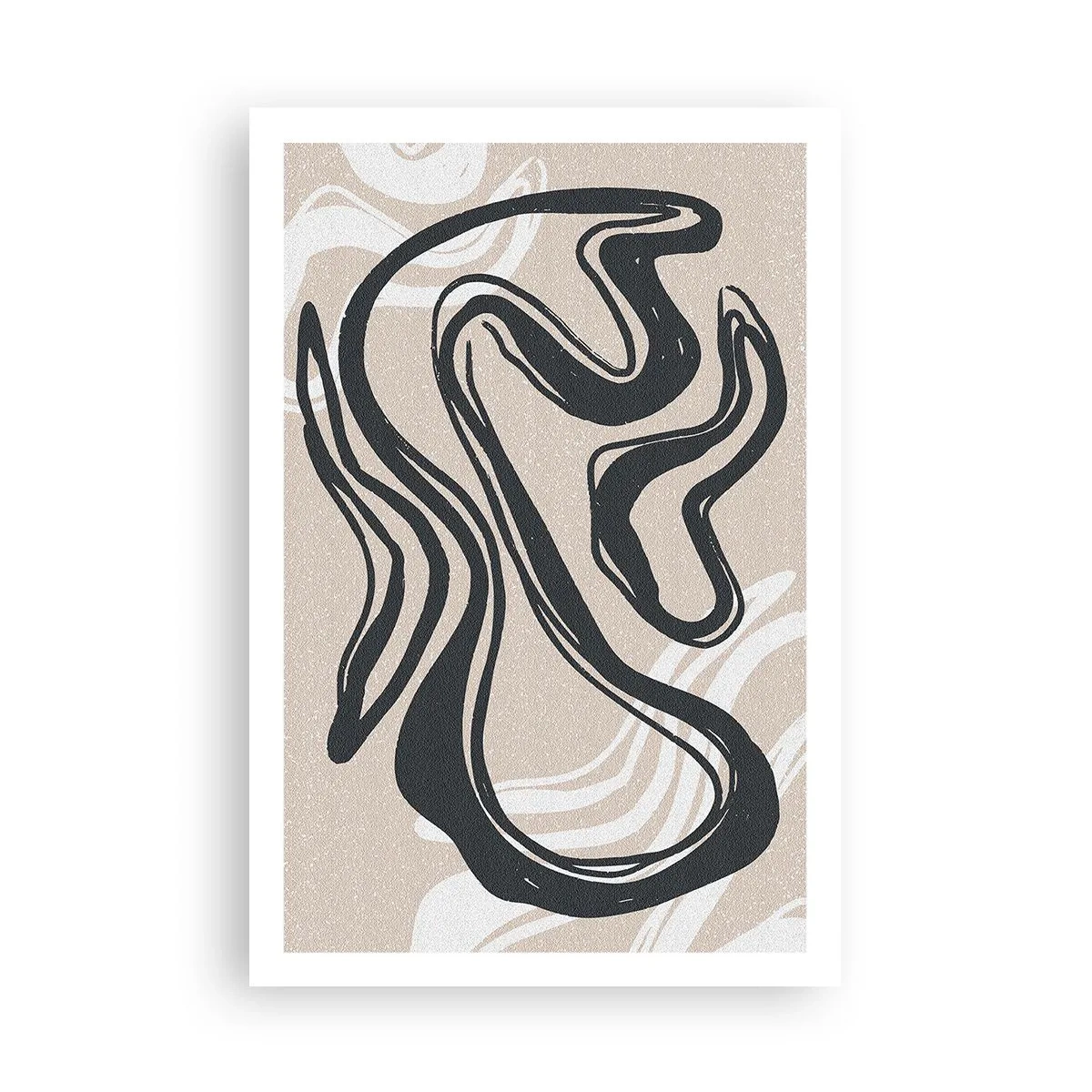 Plakat - Multipliceret udtryk - 61x91 cm