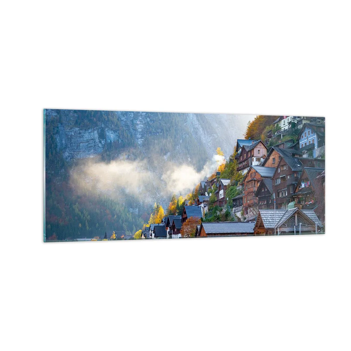 Billede på glas - Alpine climes - 100x40 cm